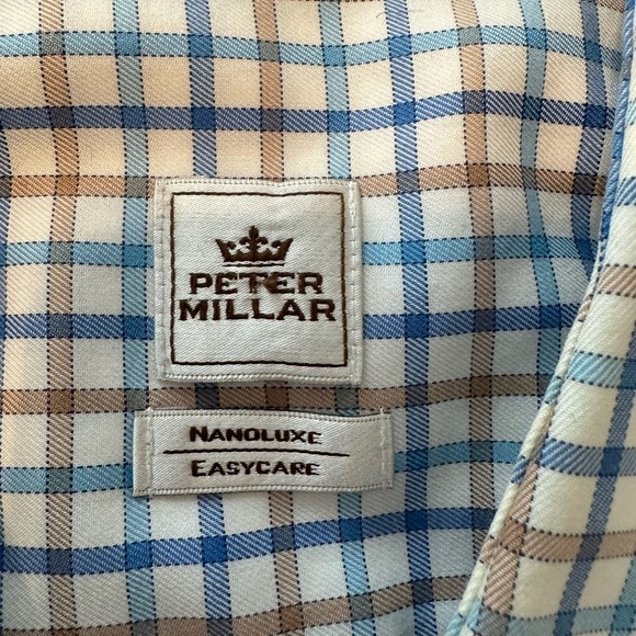 Men’s Peter Millar Button Down Shirt Size XL - Picture 5 of 9